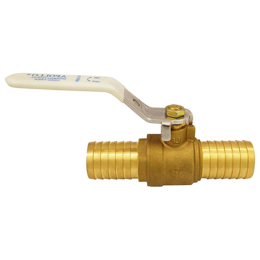 Apollo 1 in. Brass Insert Poly Ball Valve POLYV1