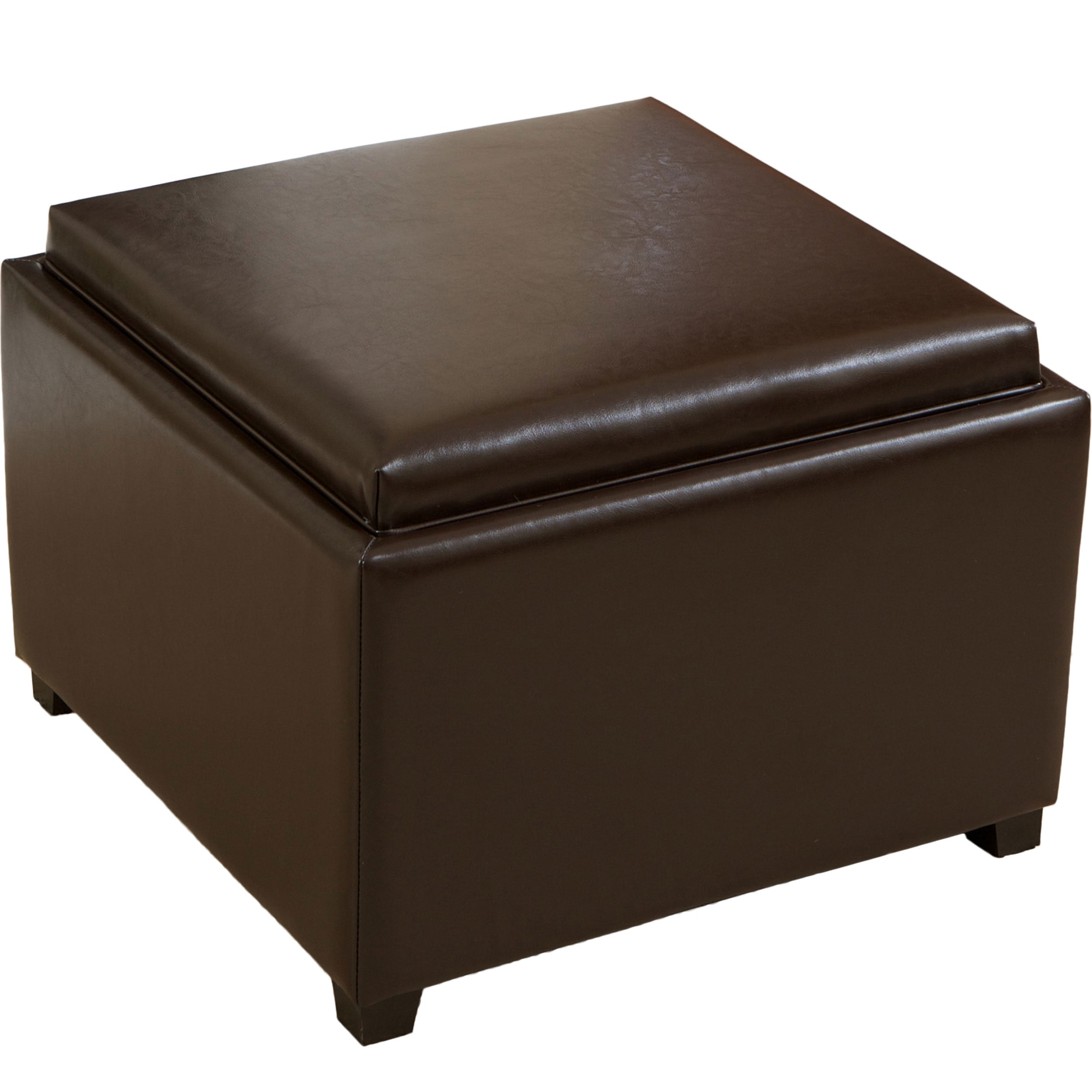 Jefferson Tray Top Storage Ottoman