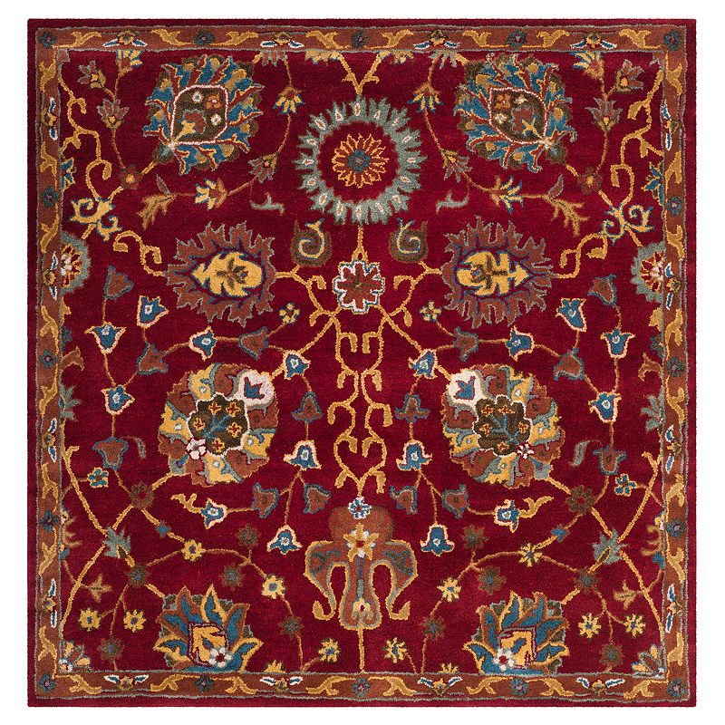 Safavieh Heritage Lisbon Framed Floral Wool Rug