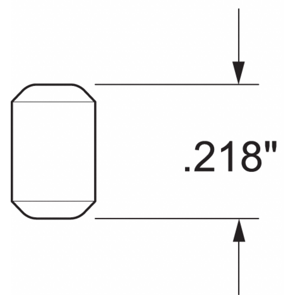 Kwikset 0.238 Dia Metal Lock #3 Bottom Pin 100pk ;