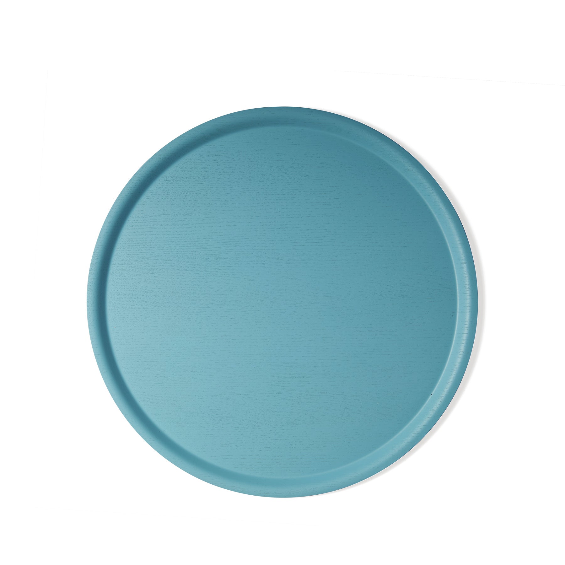 Large Round Tray in Foggy Blue – Calm, Elegant, and Functional