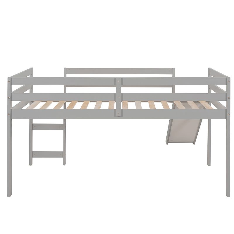 Merax Twin Loft Bed with Slide