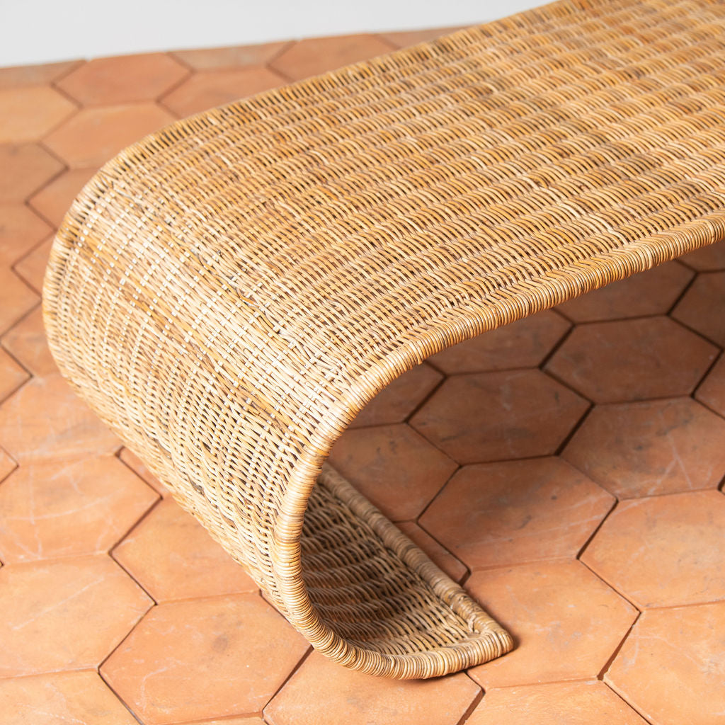 Healdsburg Wicker Coffee Table in Natural