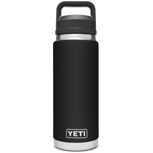 YETI 26 oz Black Bottle Chug Rambler