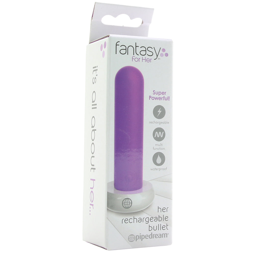 Fantasy For Her Rechargeable Bullet in Purple