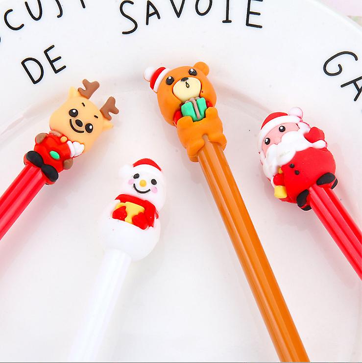 Back To School Season Retractable Ballpoint Pen Gel Pen 10 In 1 Gift Pens Multicolor Christmas 2ml Liquid Ink Pens For Office School Supplies As A Chi