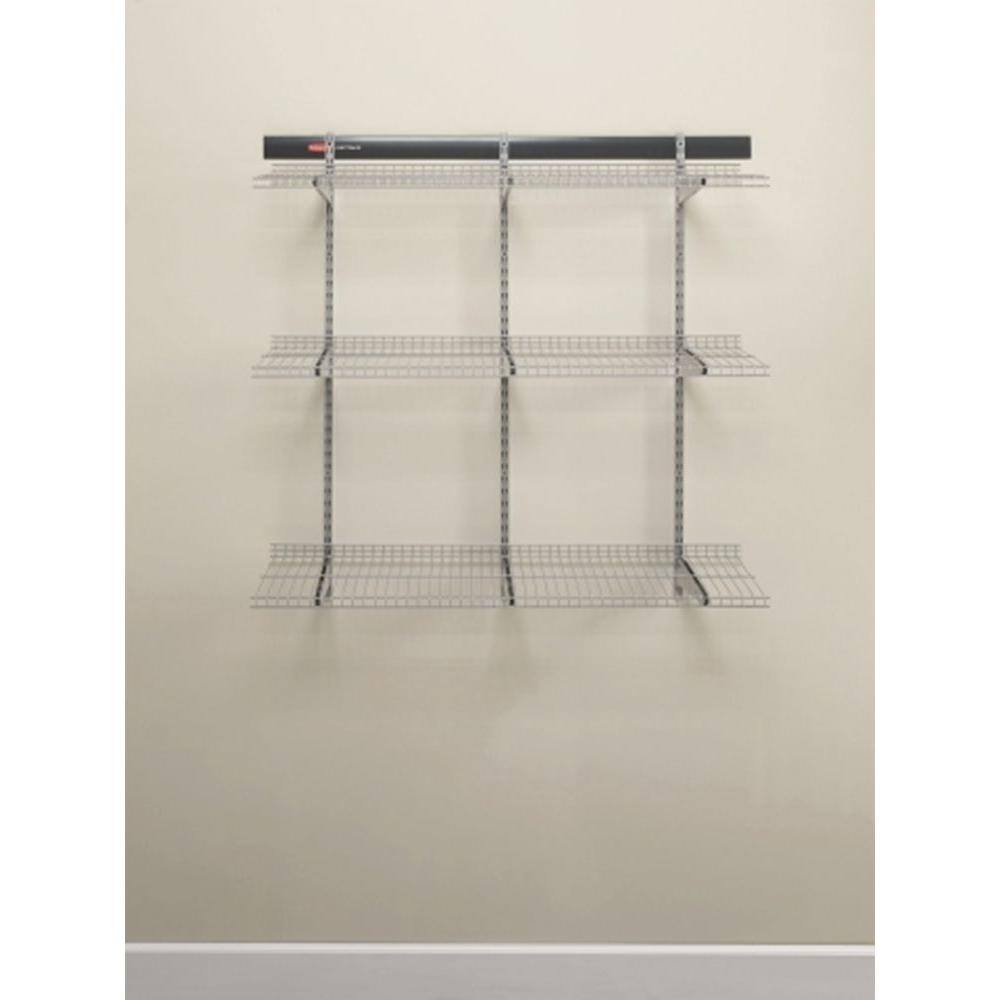 Rubbermaid FastTrack Garage Wire Shelf 48 in. D x 16 in. L FG5E2102SNCKL