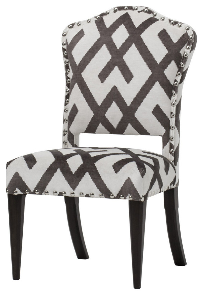 Callie Chair Fitzroy Gray   Modern   Dining Chairs   by Virgil Stanis Design  Houzz