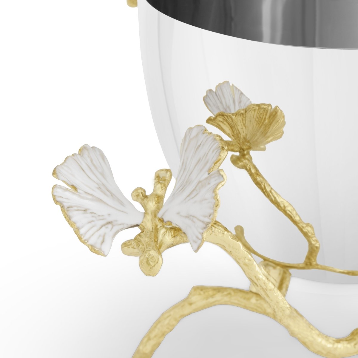 Butterfly Ginkgo Gold Bowl