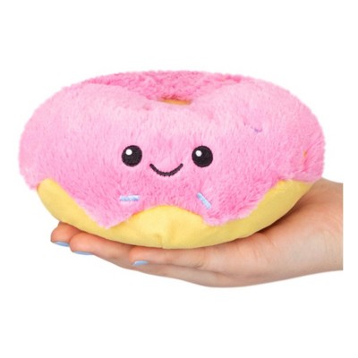 Squishable Snacker Pink Donut Plush Toy