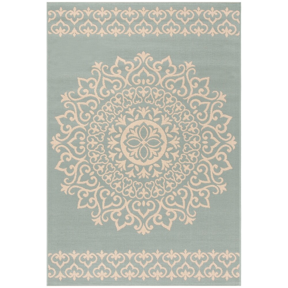 SAFAVIEH Beach House Adelle Indoor/ Outdoor Waterproof Patio Backyard Rug