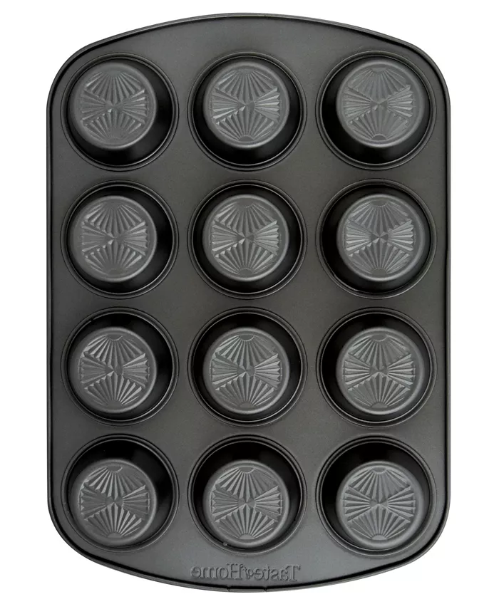 Taste of Home 12 Cup Non-Stick Metal Muffin Pan