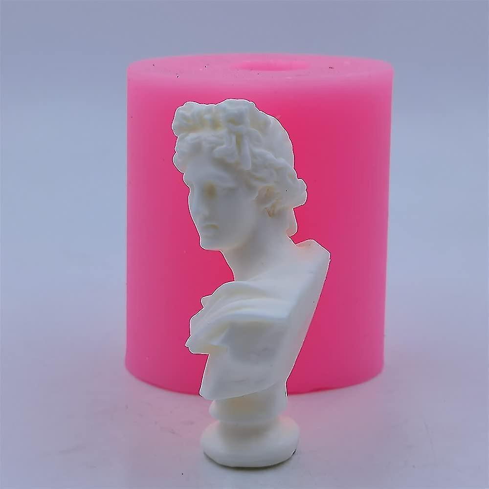 Mini Apollo Design Candle Wax Mould Handcrafts Silicone Mold Decorated Resin