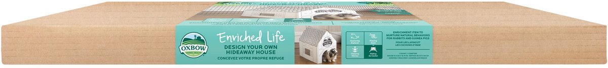 Oxbow Enriched Life Design Your Own Hideaway House Small Animal Hideaway