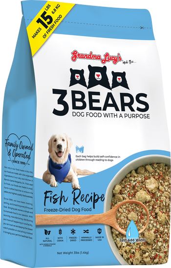 Grandma Lucy's 3 Bears Fish Dog Food