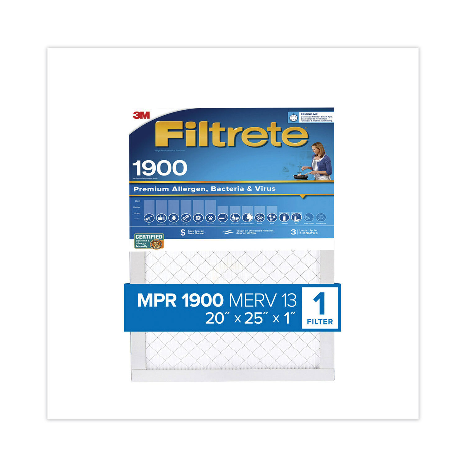 High Performance Air Filter by Filtreteandtrade; MMM7100222948