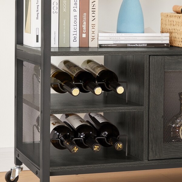 Modern wine bar cabinet， console table， TV cabinet， sideboard with storage compartment