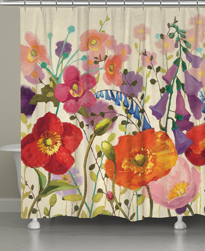 Laural Home Blossoming Shower Curtain