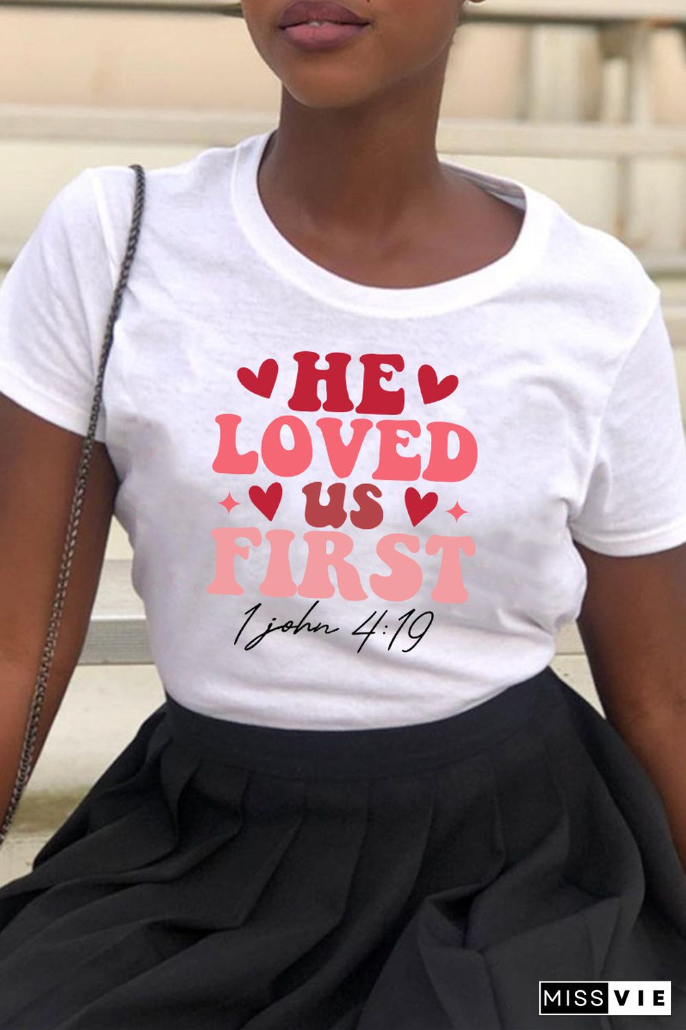 Valentine Day Couple Gift Short Sleeve T Shirts Tops