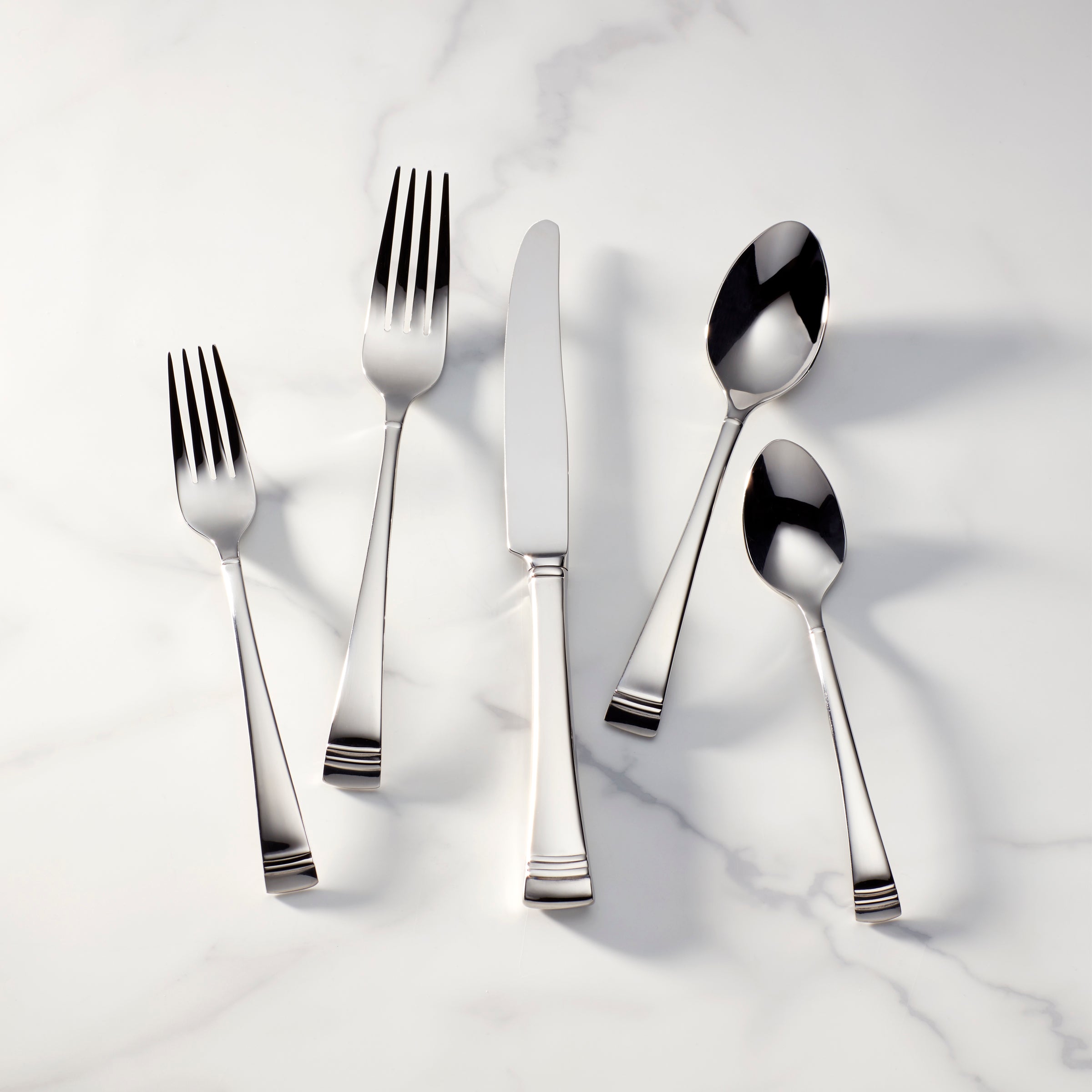 Federal Platinum 5-Piece Place Setting