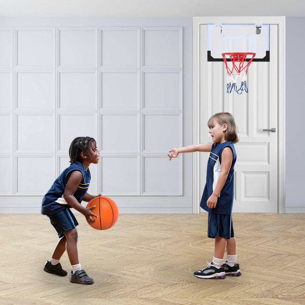 Karl home 15 in. x 12 in. Over-The-Door Mini Basketball Hoop Backboard 470621143743