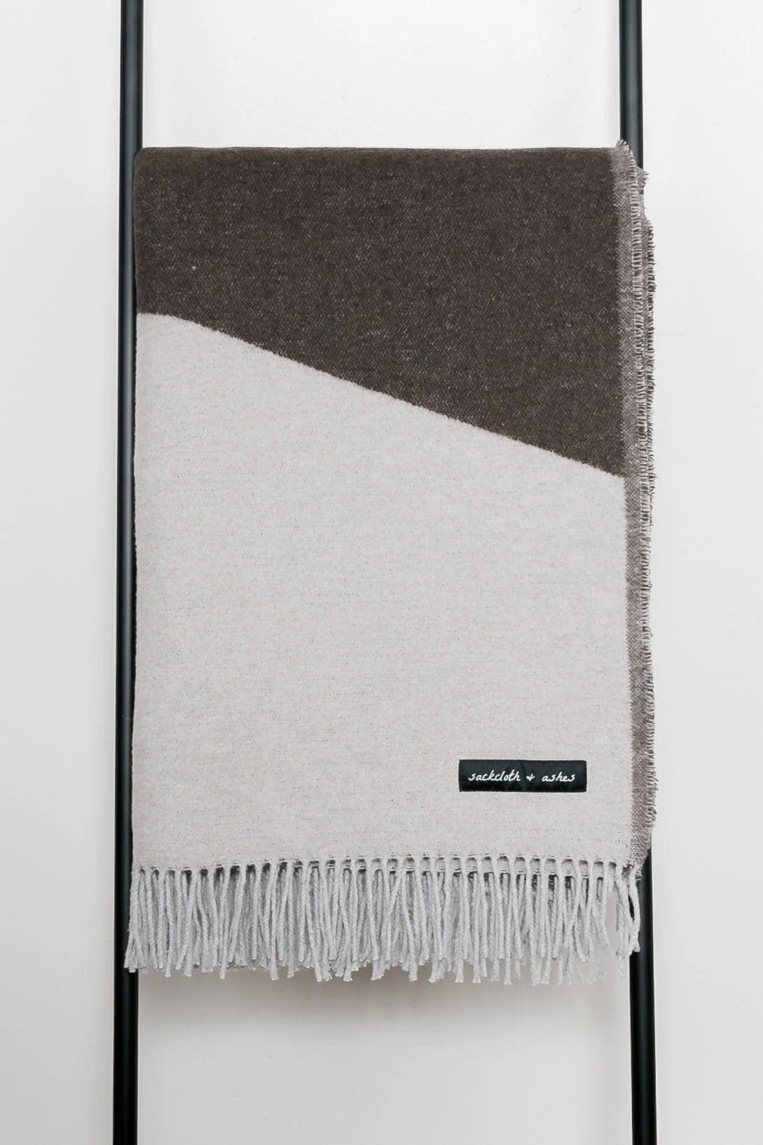 Sackcloth & Ashes TwoTone Coffee Blanket