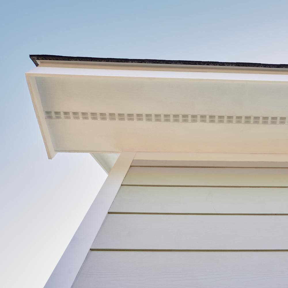 Master Flow 2.75 in. x 2.5 in. Rectangular White Wildlife Guard Aluminum Soffit Vent LSV8W