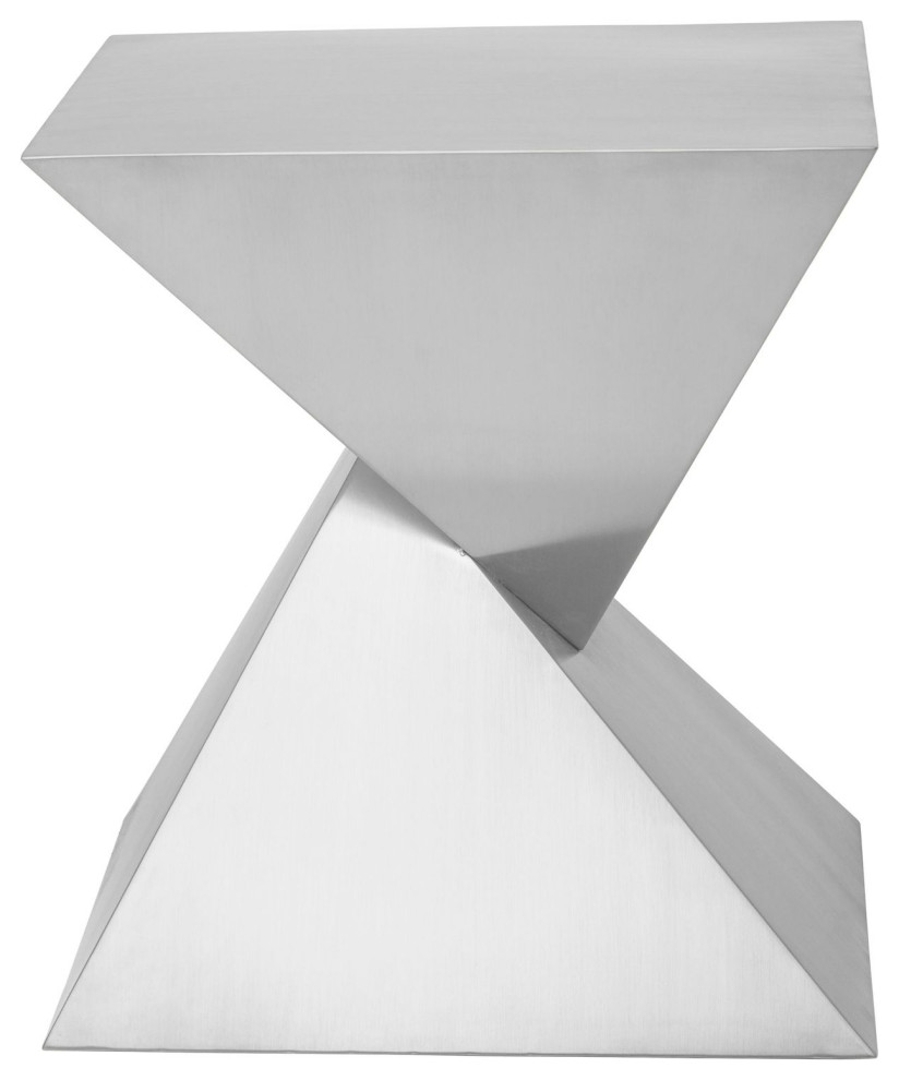 Nuevo Furniture Giza Steel Side Table   Contemporary   Side Tables And End Tables   by Unlimited Furniture Group  Houzz