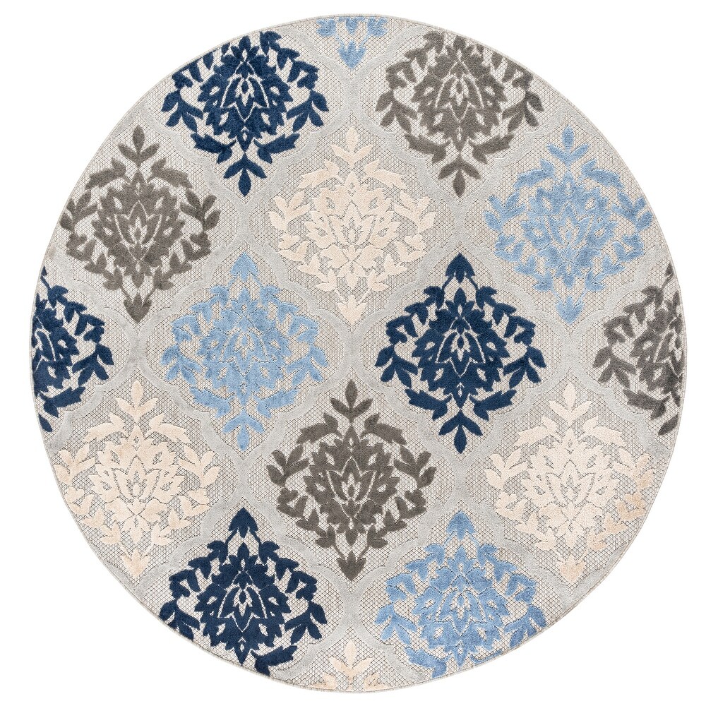 Origin Coastal Medallion Indoor/Outdoor Area Rug