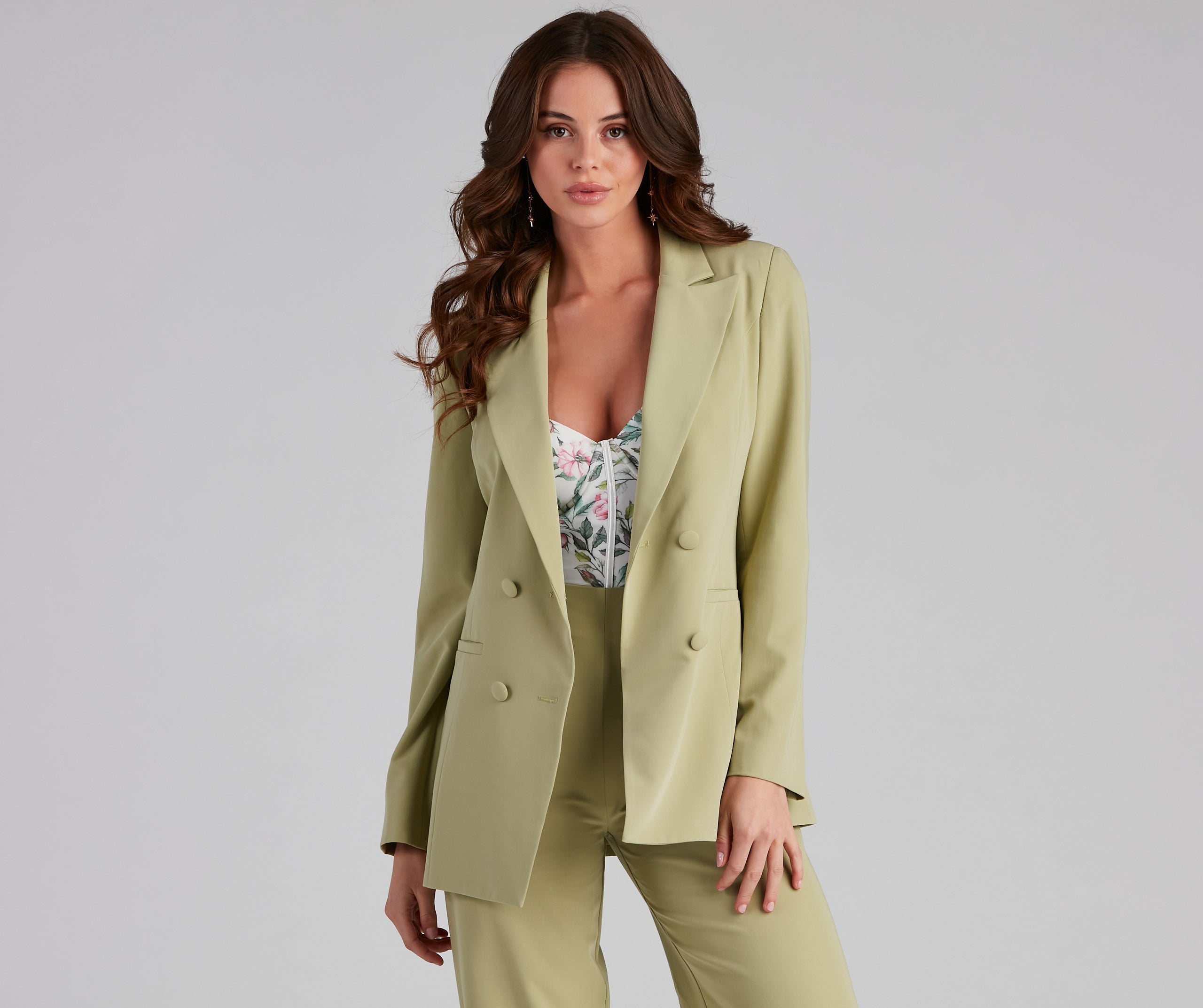 She Means Business Structured Blazer