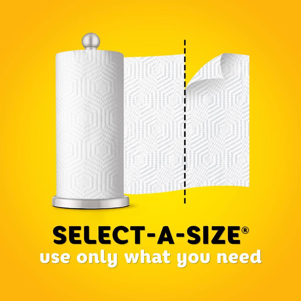 Bounty Essentials Select-A-Size White 2 Ply Paper Towel Roll (78-Sheets per Roll 12 Rolls per Pack) PGC75720