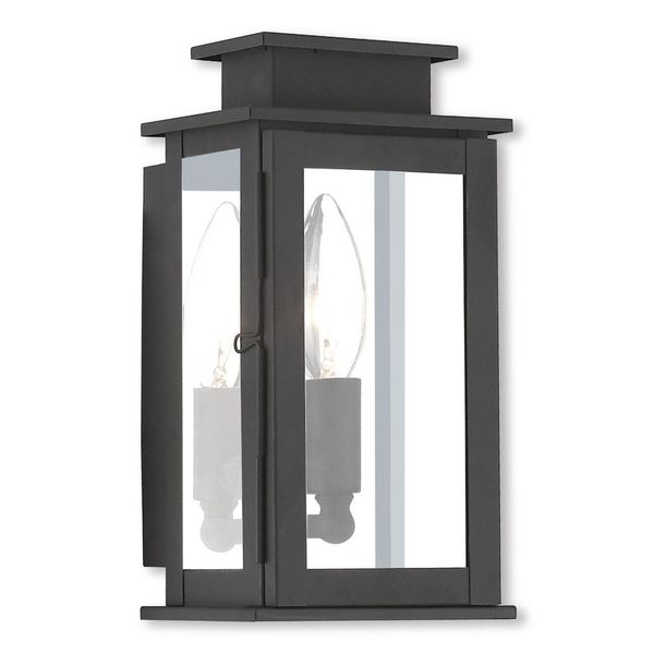 Livex Lighting Princeton Black Single-light Outdoor Wall Lantern Shopping - The Best Deals on Outdoor Wall Lanterns | 21168404