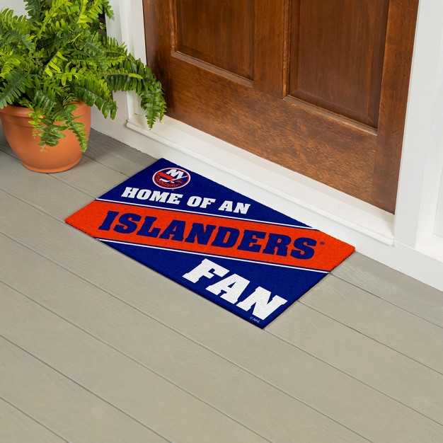 Evergreen New York Islanders Pvc Mat Color