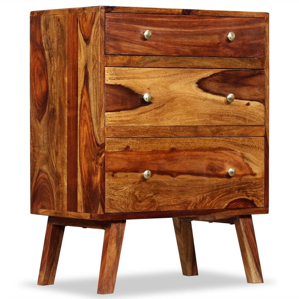 vidaXL Side Cabinet Solid Sheesham Wood 23.6\