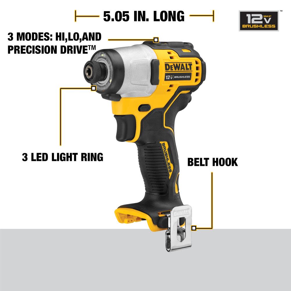 DEWALT 12V MAX XR Drill/Impact Driver Kit