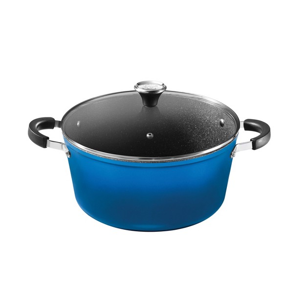 Starfrit The Rock One Pot 7 2 qt Stock Pot With Vented Lid