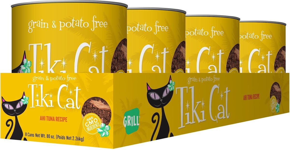 Tiki Cat Hawaiian Grill Ahi Tuna Grain-Free Canned Cat Food