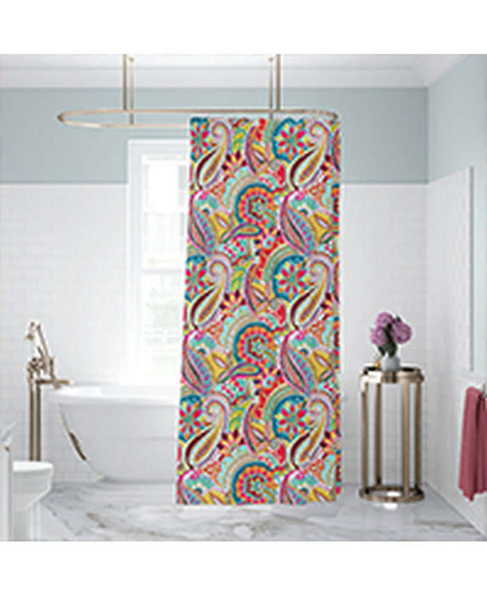 Levtex Rhapsody Paisley Shower Curtain 72 x 72