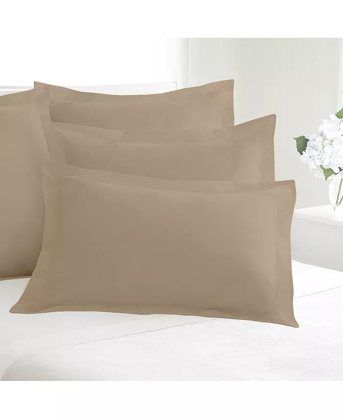 Fresh Ideas Poplin Tailored Pillow Euro Sham