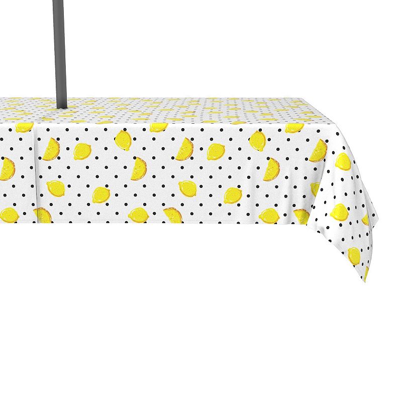 Water Repellent， Outdoor， 100% Polyester， 60x120， Summertime Lemons