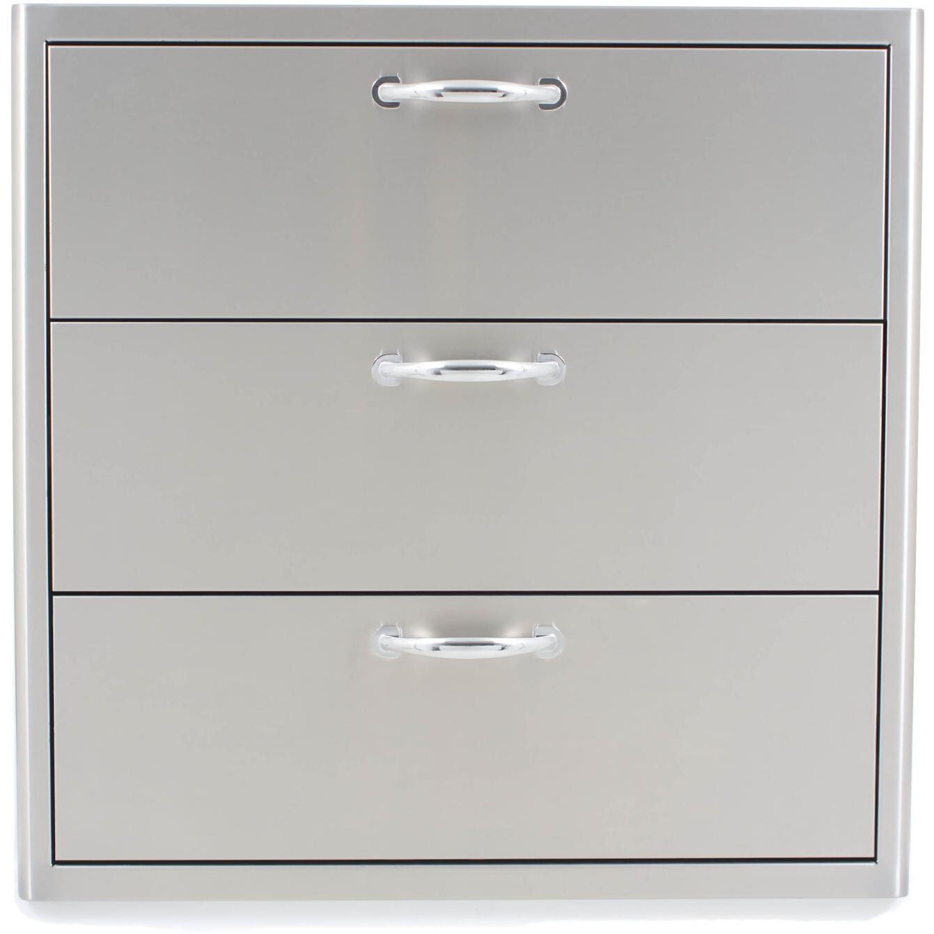 Blaze 30-Inch Stainless Steel Triple Access Drawer