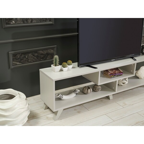 Pant Open Shelving Entertainment Centre TV Stand for TVs up to 80