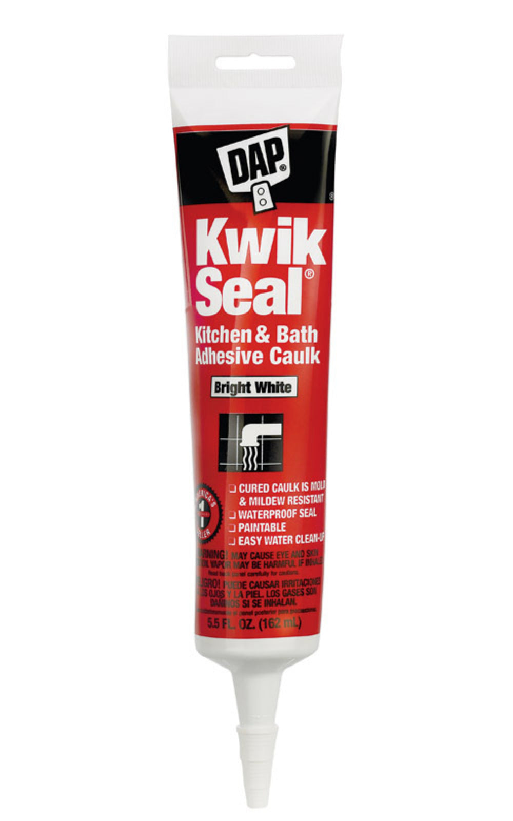 CAULK KWIKSEAL WHT 5.5OZ