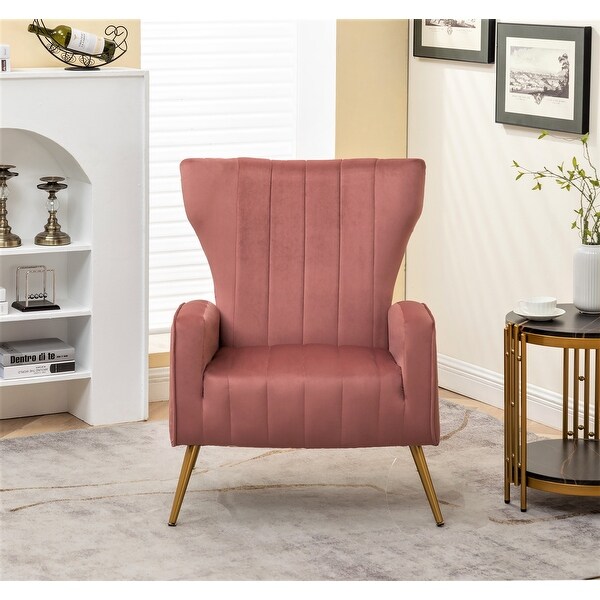 Kaleigh 27.56W Velvet Sofa Chair