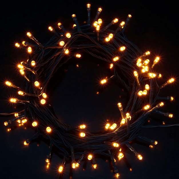 Joiedomi 42 9ft Orange Led Mini String Lights With 8 Modes