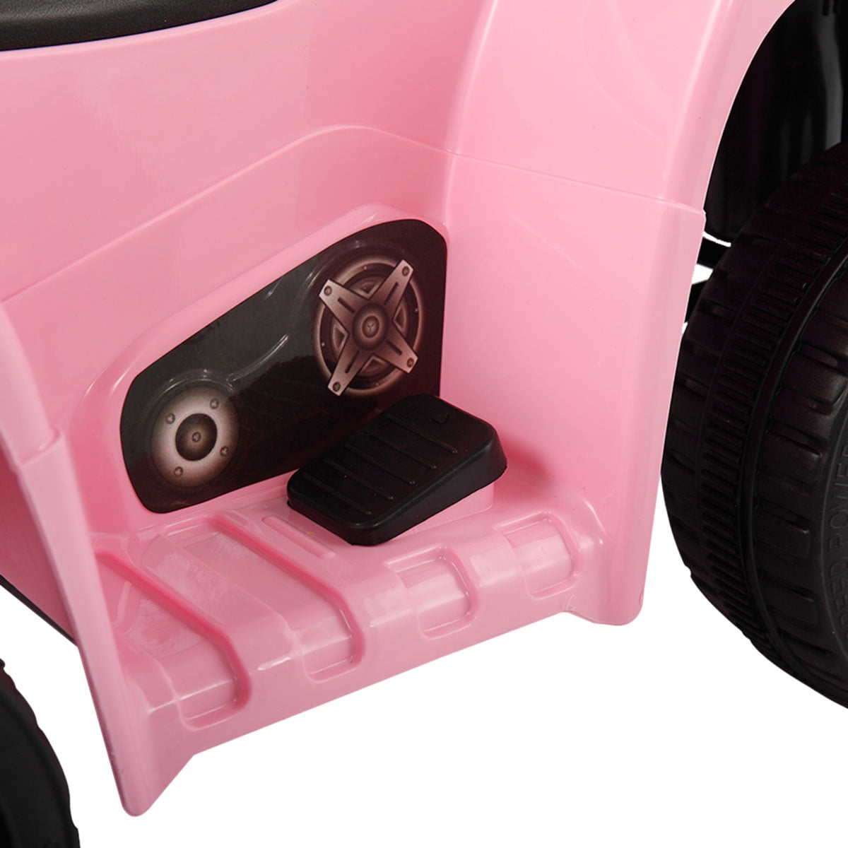 Seizeen Ride On Toy, 6V Ride On ATV for Kids, Electric 4 Wheeler Quad Bike, Ride On Car With Rechargeable Battery, Pink