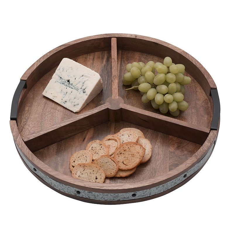 Gourmet Basics Divided Lazy Susan