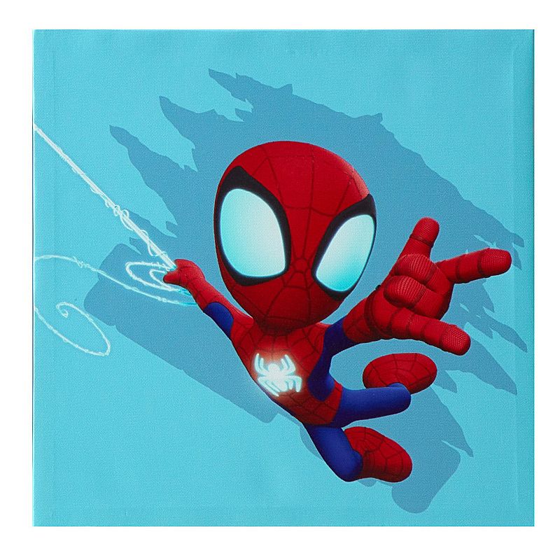 Idea Nuova Marvel's Spidey and His Amazing Friends 3-Piece Canvas Wall Art Set