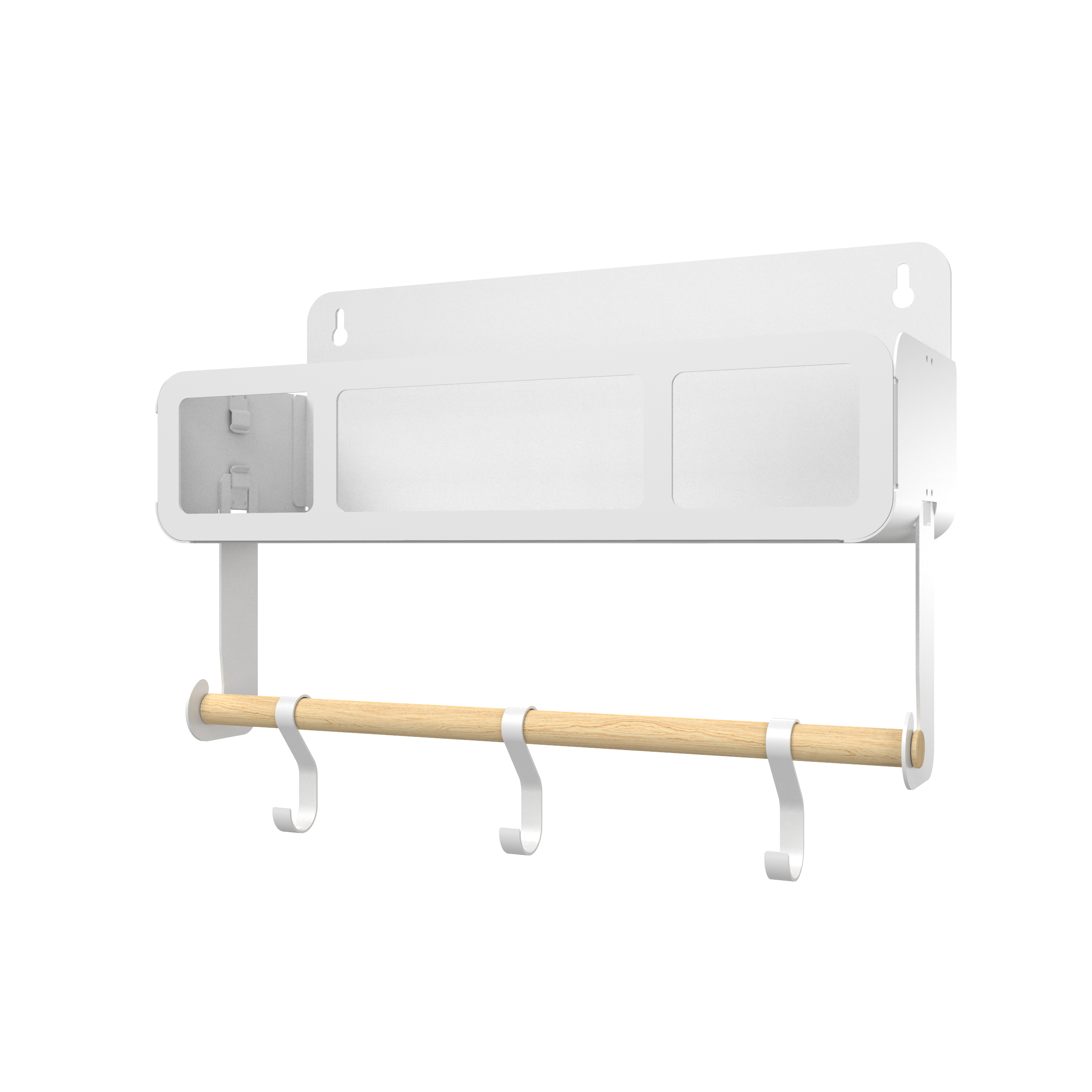 Hanging Rack System-Shelf W/Brackets