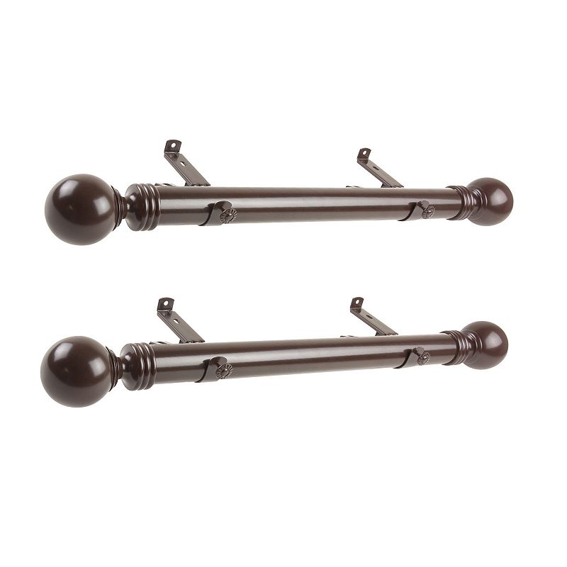 Rod Desyne 1.5 Sphere Side Curtain Rod